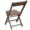 Flash Furniture Slatted Wood Folding Special Event Chair - Antique Black, PK4 4-WFC-SLAT-AB-GG - alternate 6